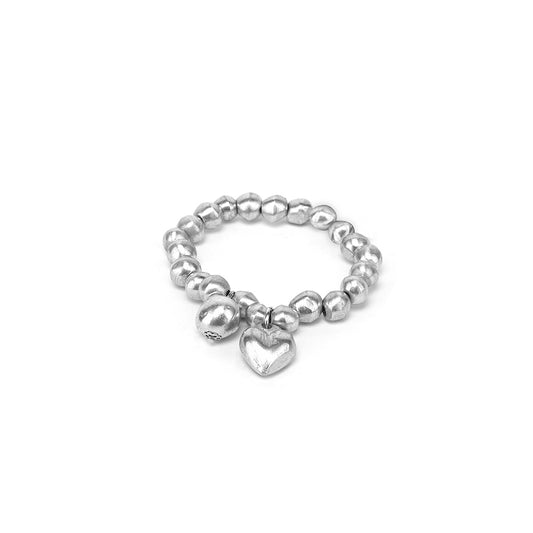 BRACCIALE BOULE ANNEXE COEUR BOMBE’ E BOULE
