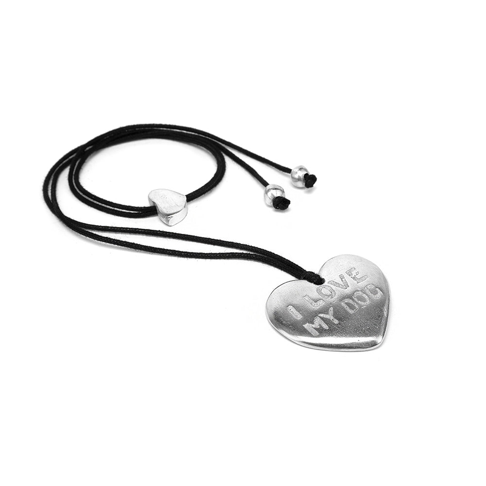 PENDENTE CUORE I LOVE MY DOG