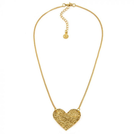 COLLANA CUORE PIATTO