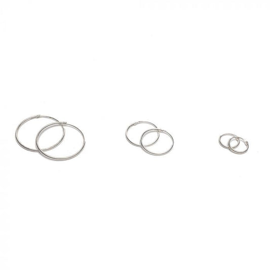 ORECCHINI CERCHIO SET 3 PZ
