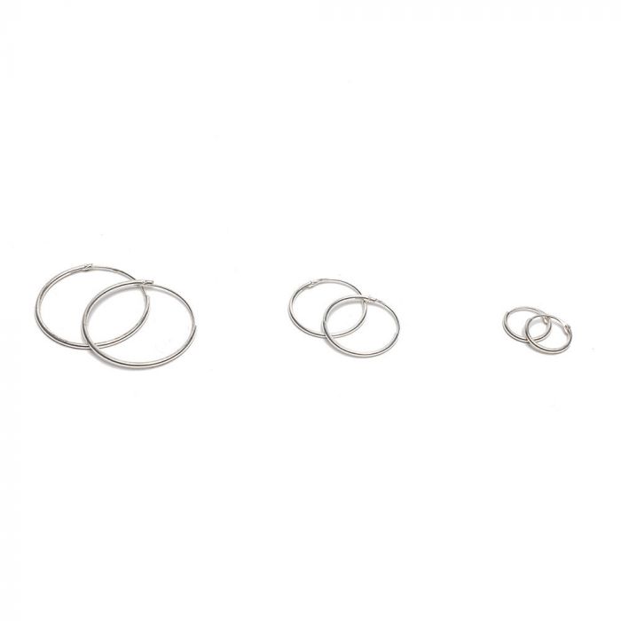 ORECCHINI CERCHIO SET 3 PZ