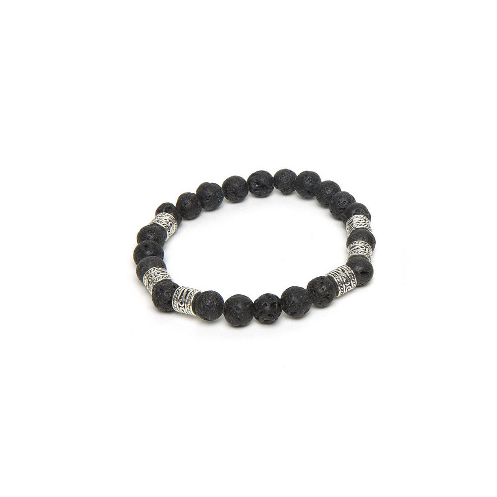 BRACCIALE ELASTICO SFERE LAVA