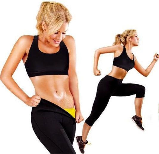 Top e pantalone fitness sweat shapers palestra neotex pancia piatta perdi peso