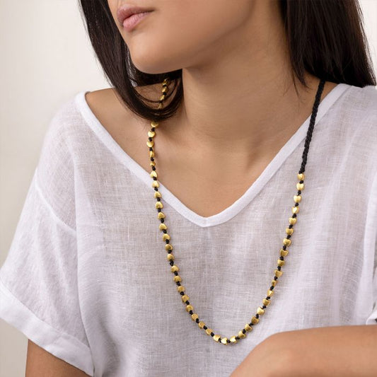 COLLANA MACRAME' CUORI