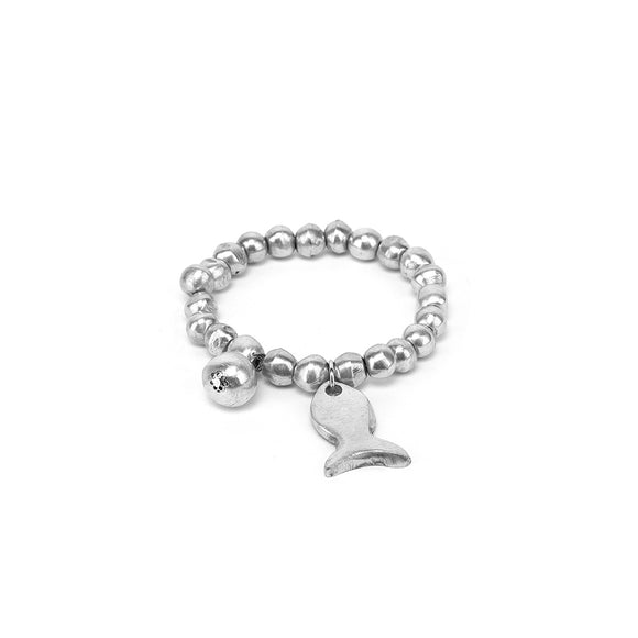 BRACCIALE BOULE ANNEXE POISSON E BOULE