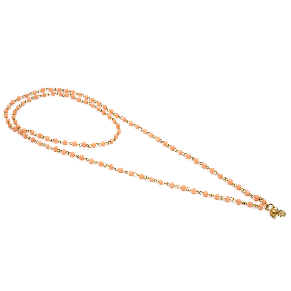 COLLANA FILO MINI SFERE