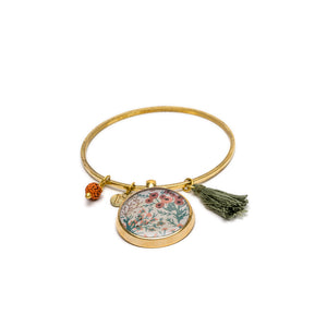 BRACCIALE BANGLE MEDAGLIONE 1 WILD FLOWER