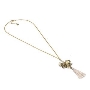 COLLANA FIORE/TASSEL