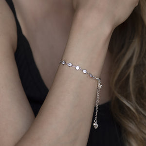 BRACCIALE CATENA PUNTI LUCE