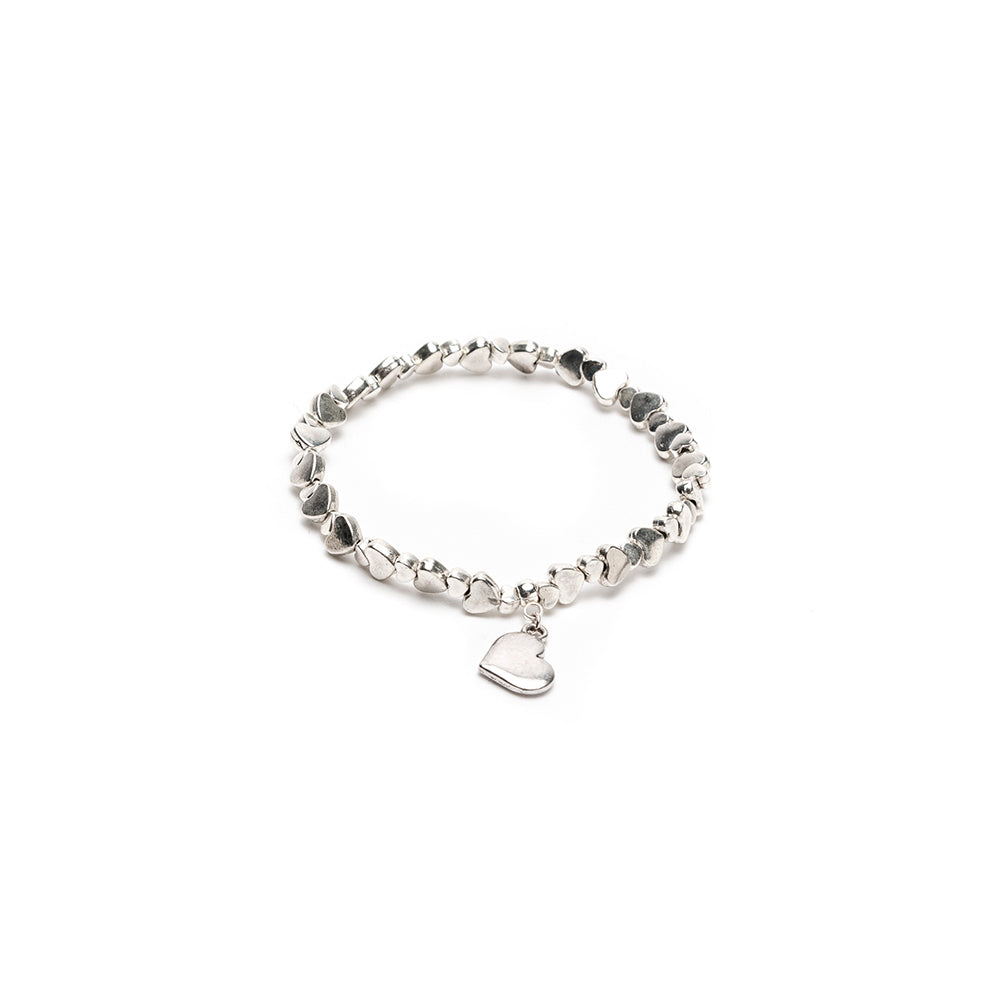 BRACCIALE CUORE PENDENTE