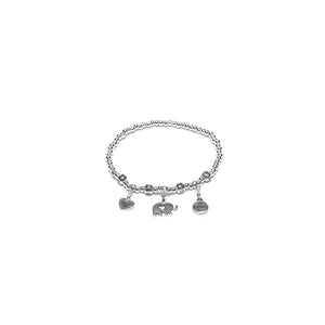 BRACCIALE ELASTICO CHARMS LOVE ELEFANTE