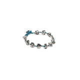 BRACCIALE CUORI BATTUTI/SFERE 1 GIRO