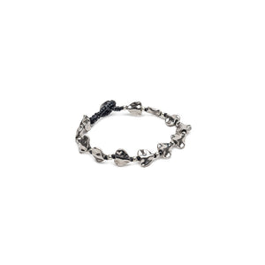 BRACCIALE CUORI BATTUTI/SFERE 1 GIRO