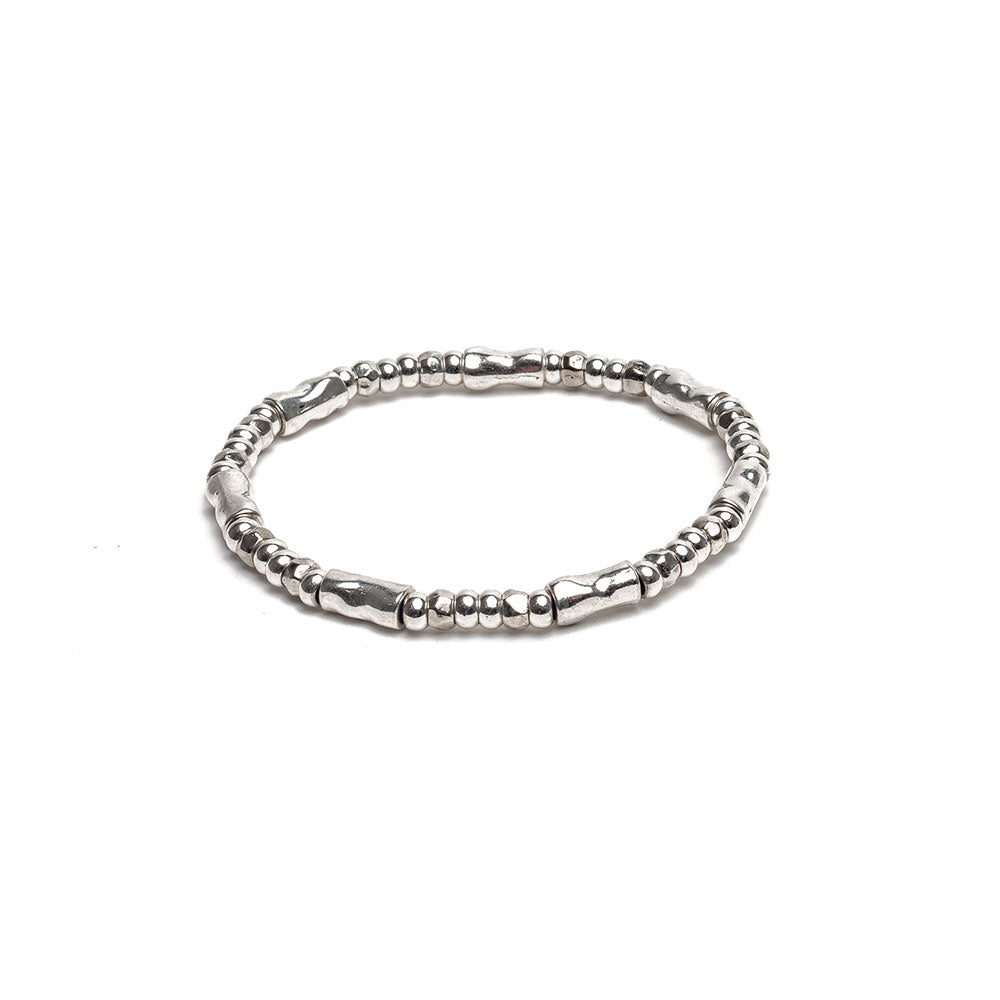 BRACCIALE ELASTICO SFERE BARRETTE