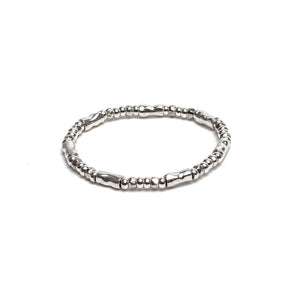 BRACCIALE ELASTICO SFERE BARRETTE