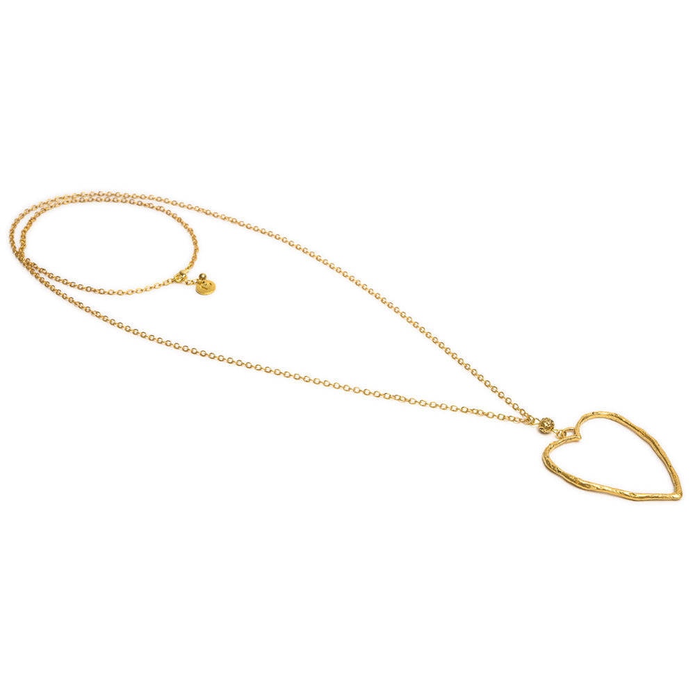 PENDENTE CUORE ALLUNGATO