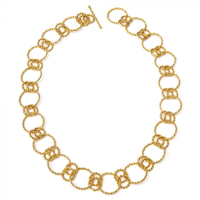 COLLANA CERCHI GRANDI TORCHON