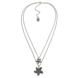 COLLANA 2 CATENE STELLE MARINE