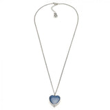 PENDENTE CUORE GRANDE DENIM