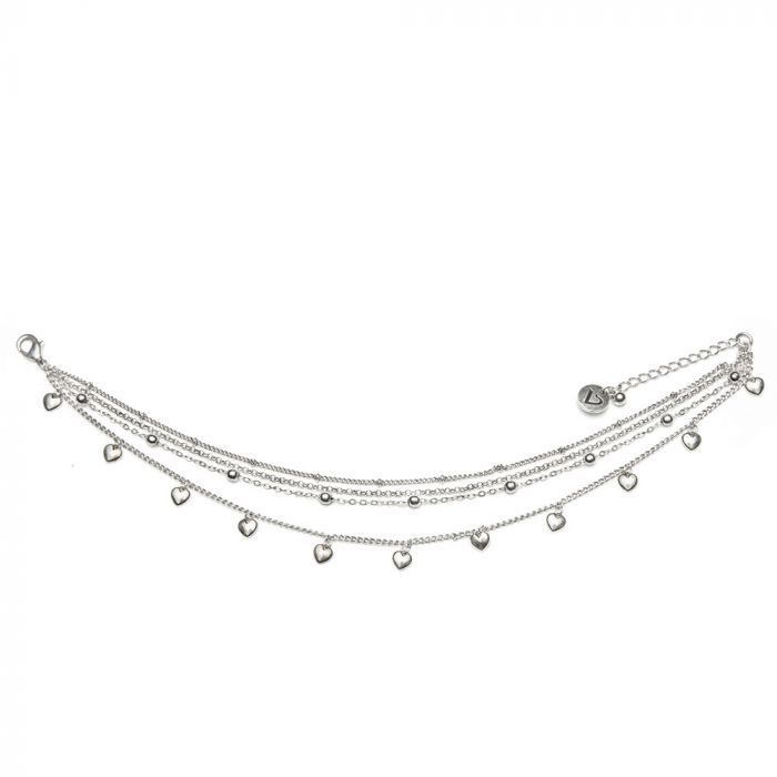 CAVIGLIERA 4 CATENE CUORI