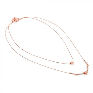 COLLANA 2 MICRO CATENE STELLE