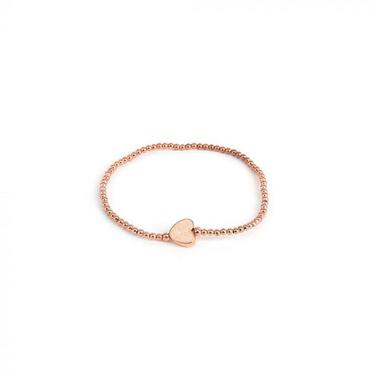 BRACCIALE ELASTICO CUORE SINGOLO